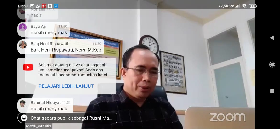 WEBINAR KEPERAWATAN “LEARNING STRATEGIES For Nursing Students In The Pandemic And New Normal”